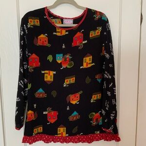 S. A. ROSE - San Antonio Vintage Long Tunic, Large to XL